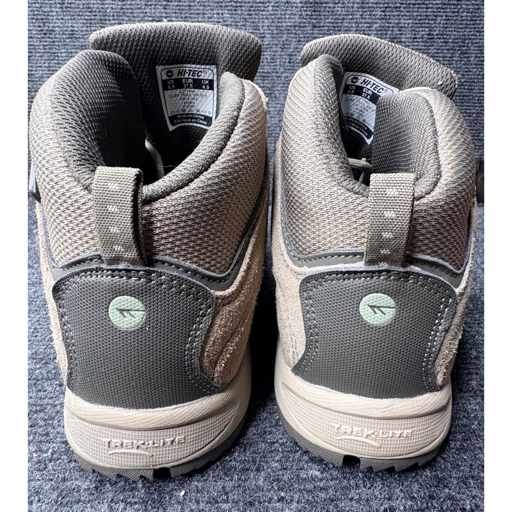 Hi-Tec Cliff Trail WP Womens Hiking Boots Taupe Grey Waterproof L277443 Size 6.5 - Picture 4 of 10